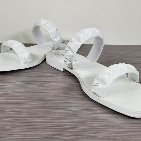 Stuart Weitzman The Rosita Jelly Slide Sandal, White, Womens Size 8 M - Picture 4 of 10